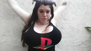Big Boob Tease - Penny Underbust 2 (non-nude)